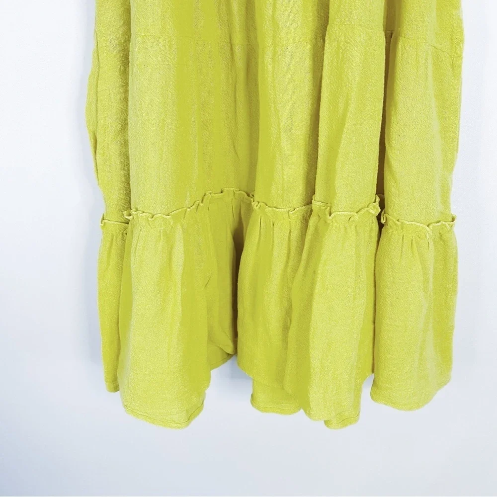 NWT Free People - Yellow Trapeze Dress